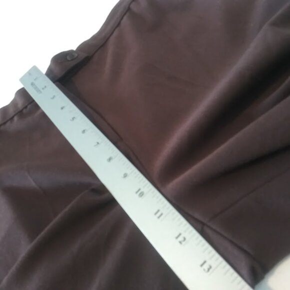 Investments women's size 12S brown dress pants - Picture 8 of 15